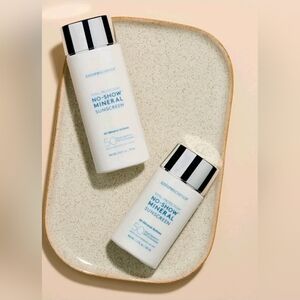 2 Bottles Colorscience No-Show Mineral Sunscreen - White 50 Spf Mfrp $96